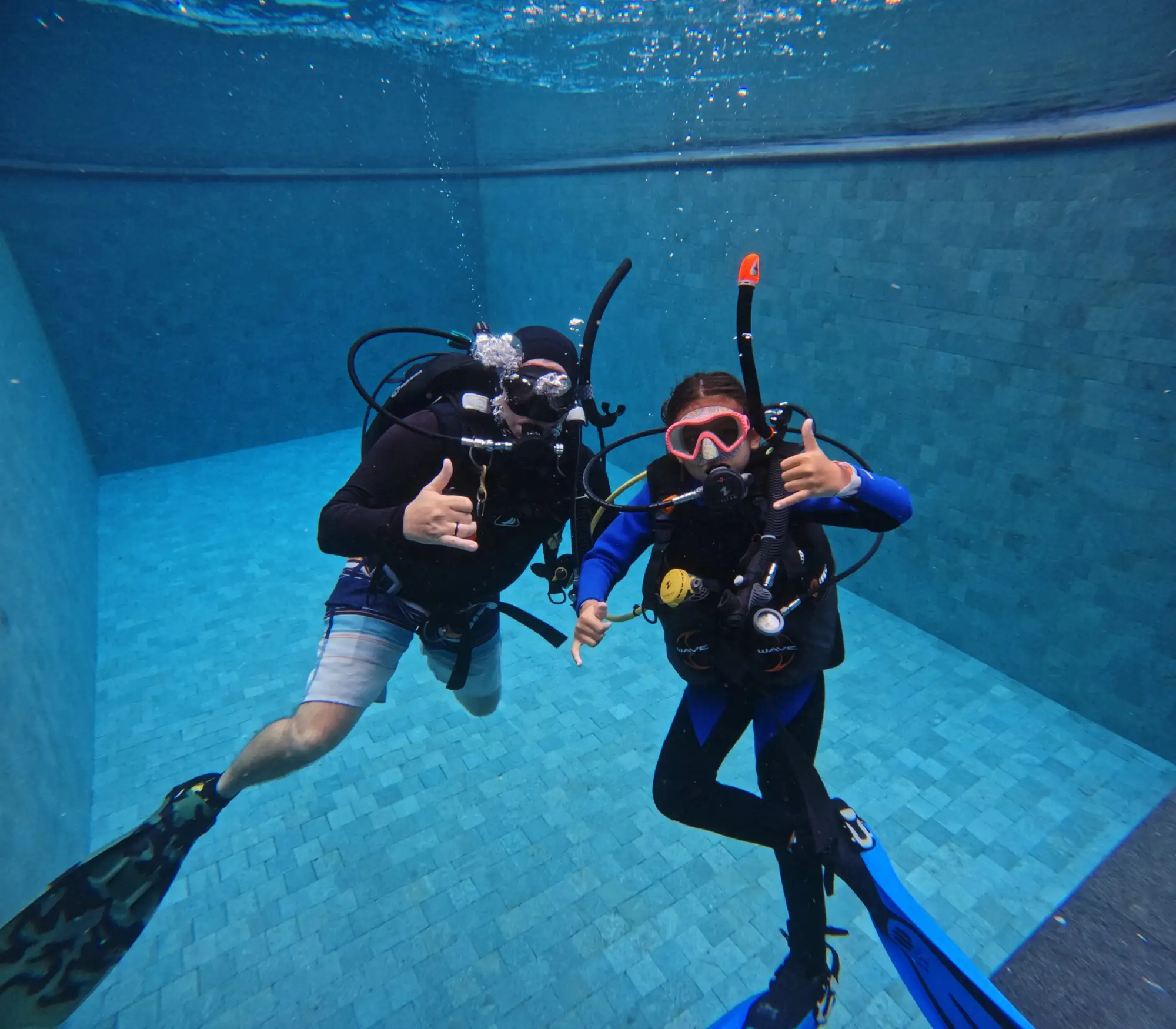 PADI Open Water Diver-training Pool-North East Bali