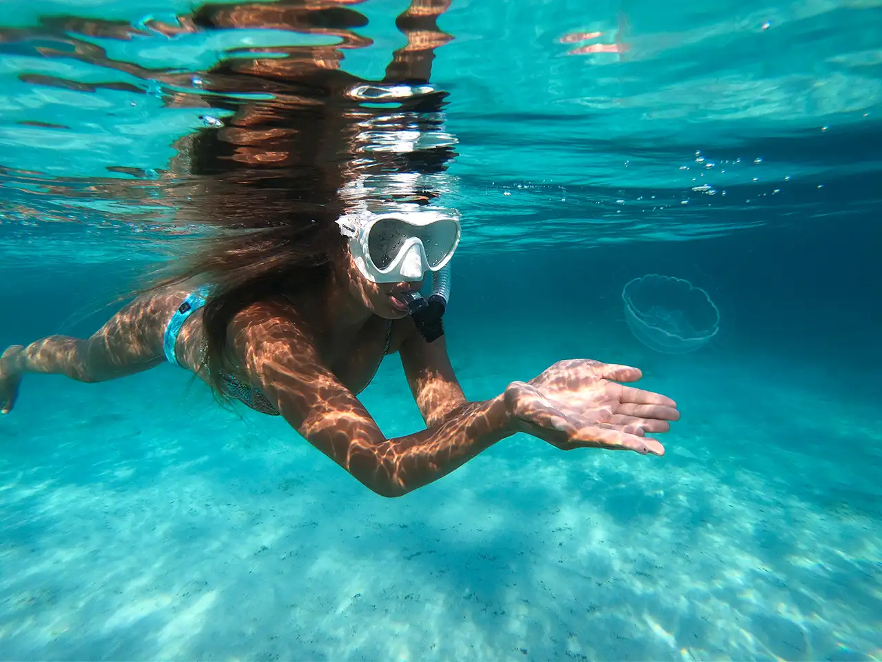 Snorkeling in Bali’s Crystal clear Coral rich waters