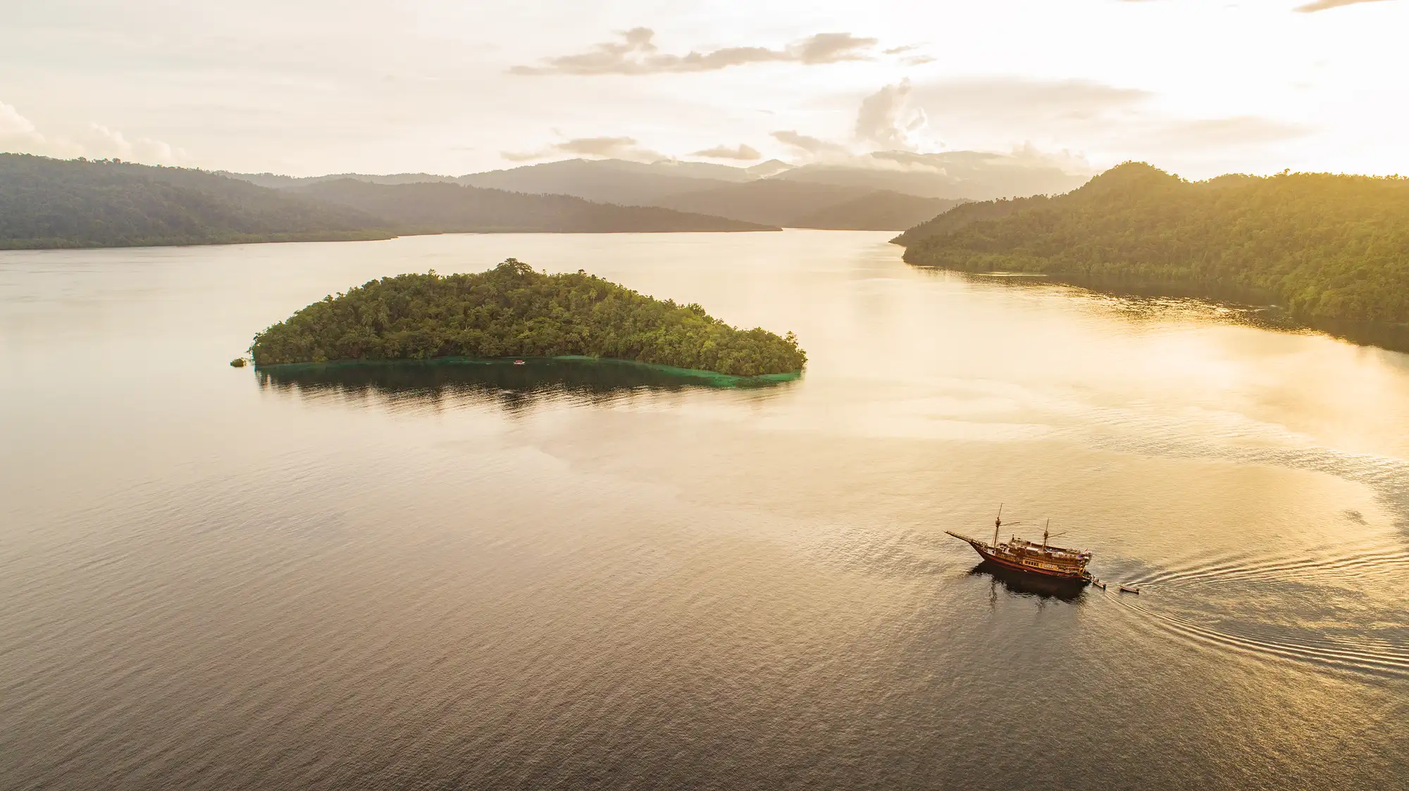 Aerial MLO Central Batanta Pulau Yum