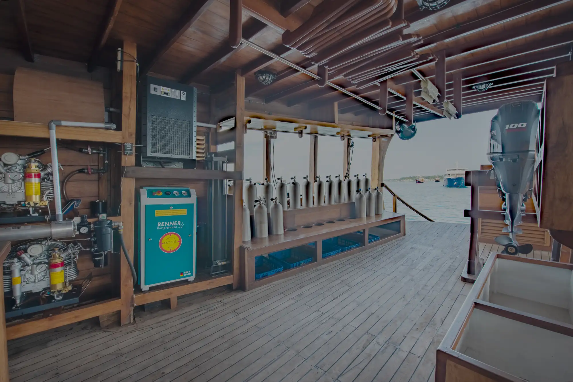 Malaillo Liveaboard Bauer Compressors Renner Nitrox Membrane System