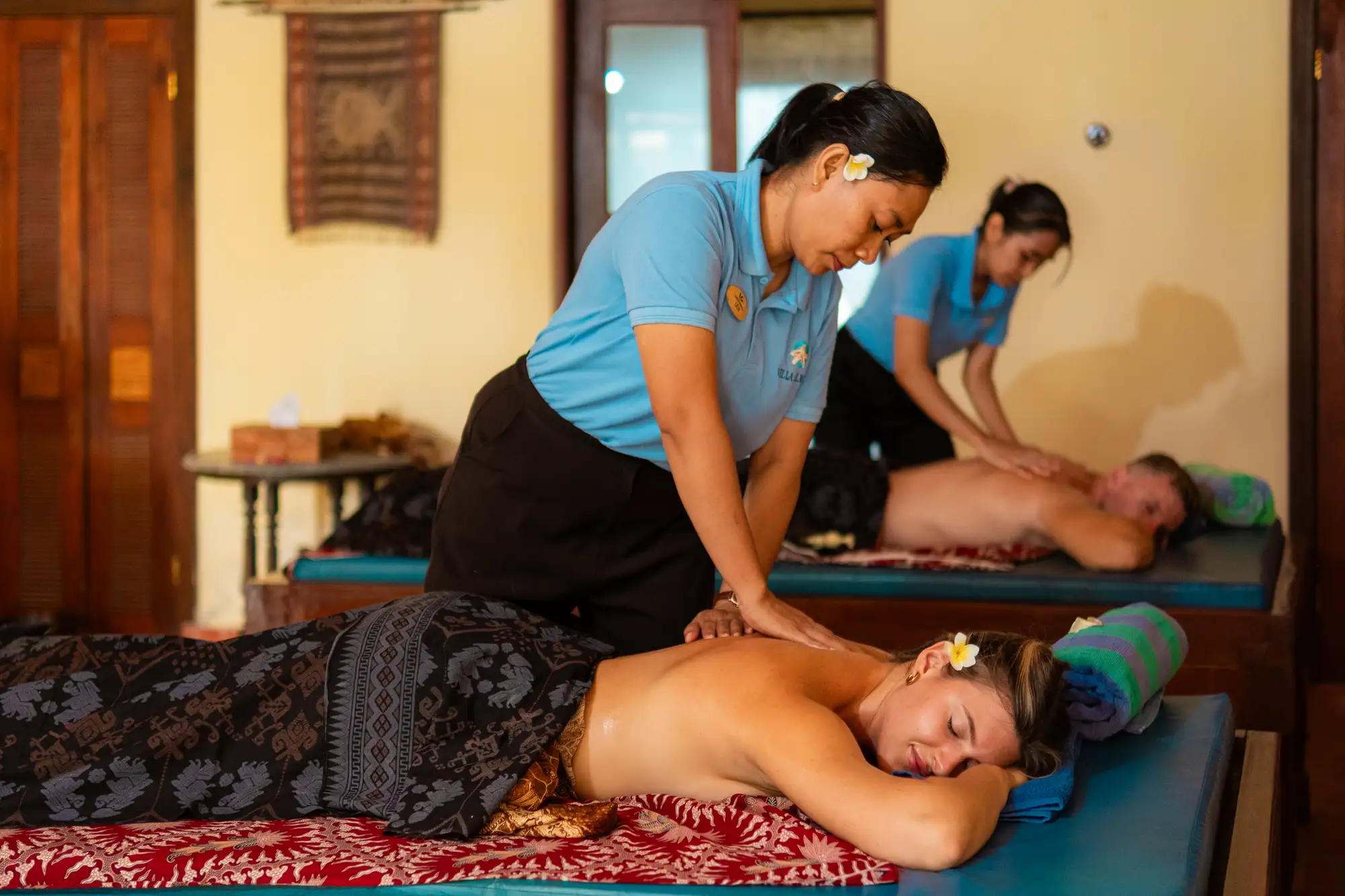 The spa at Lotus Almarik Gili