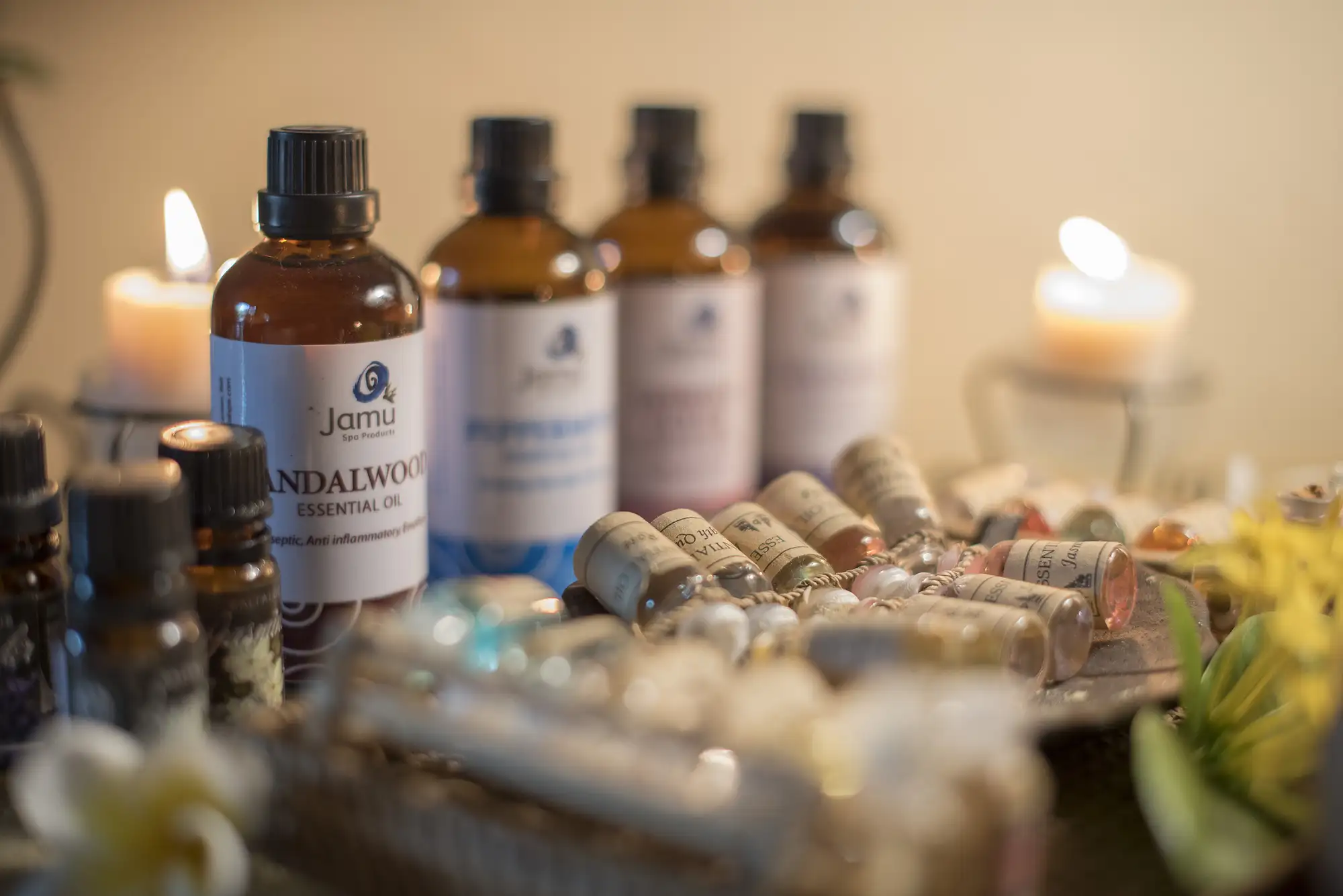 The spa at Lotus Almarik Gili